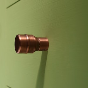 Aged Raised Copper Knob