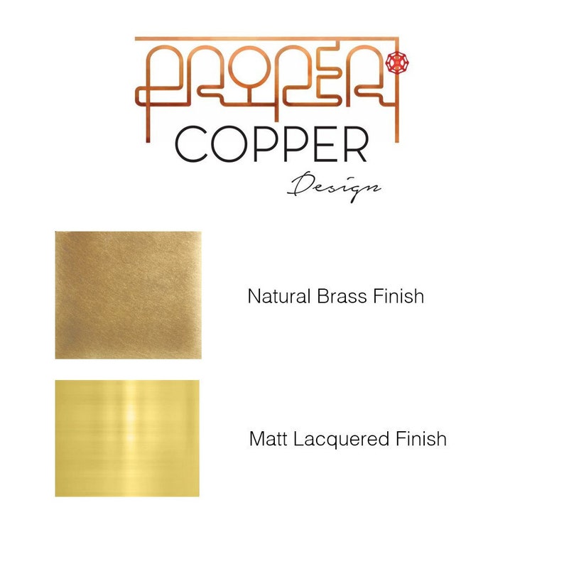 Brass Finishes Samples