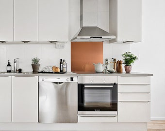 Copper Kitchen Splashback
