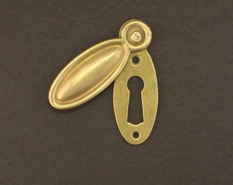 Brass Key Hole with Cover