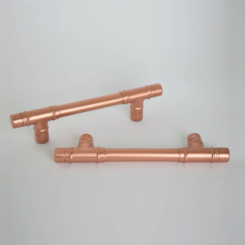 Vintage Copper T Bar Pull. Drawer Pull. Copper Pulls. Kitchen Etsy UK