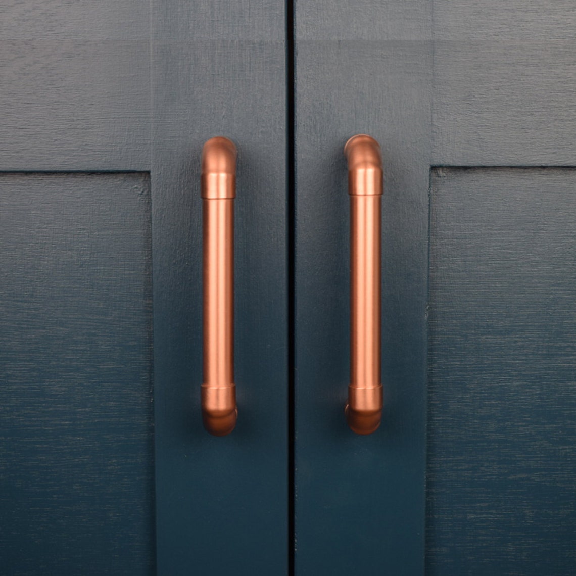 Modern Proper Copper Pull. Contemporary Copper Drawer Handle. Etsy