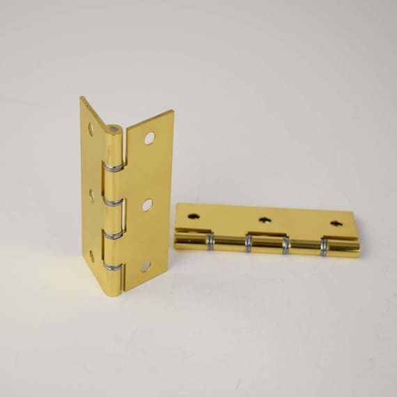 Small Brass Cabinet Hinges Etsy