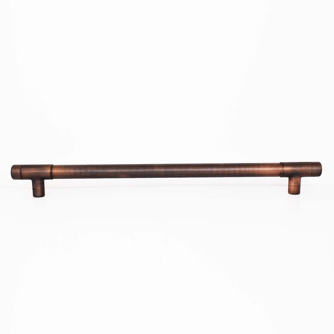 Rustic Aged Copper Tbarn Door Handles Etsy
