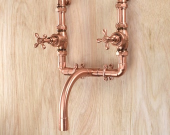 Chunky Copper Mixer Tap - 'Purity'