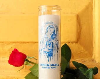 Blessed Virgin Mary Ritual Prayer Candle