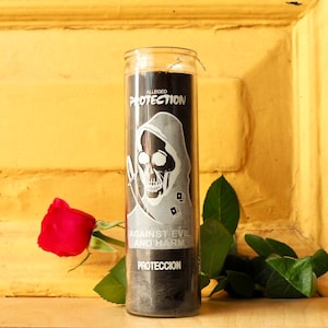 Protection Against Evil Ritual Prayer Candle image 1