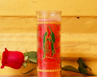 Reina de Mexico Ritual Prayer Candle