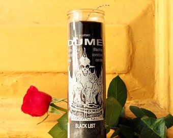 Black List Dume Ritual Prayer Candle