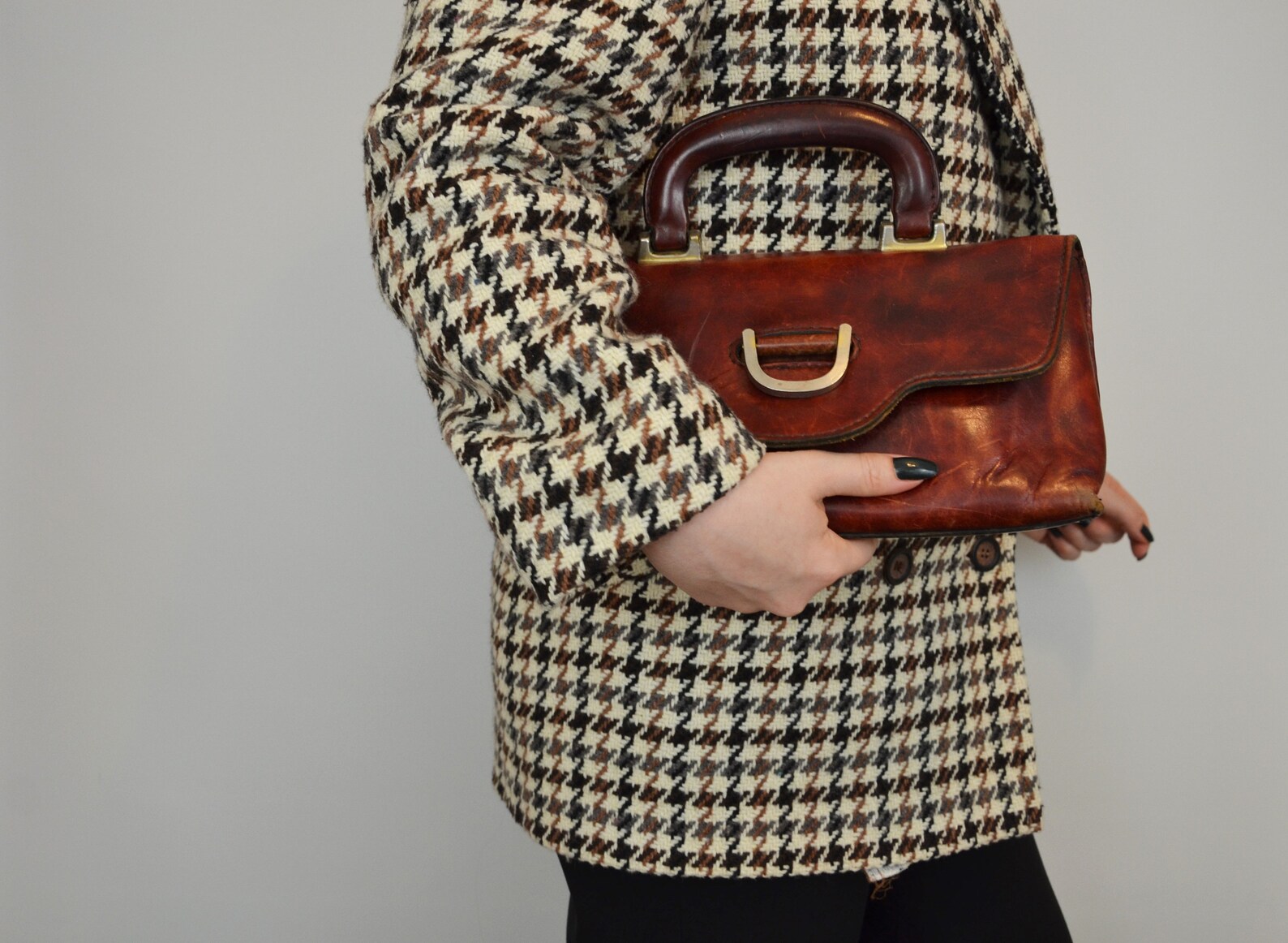 Vintage Leather Doctors Case Maroon Top Handle Etsy UK