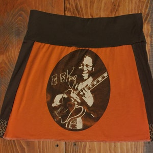 BB King T-Shirt Skirt, Size Large image 1