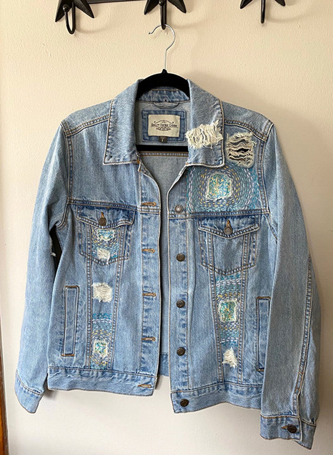 Ashley Vintage Charm Denim Jacket, Size Small