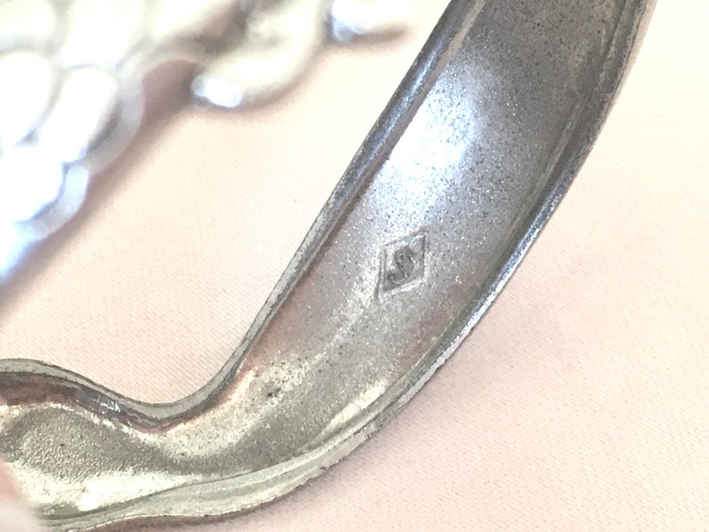 Vintage Art Deco Snake Clamper Bracelet by Peckham Seamless Mfg Co.