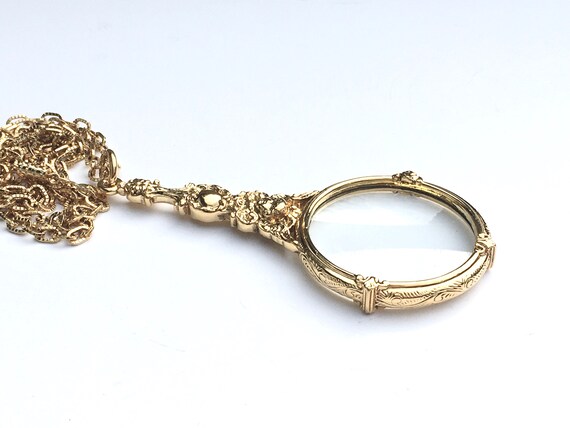 Vintage Joan Rivers Gold Plated Victorian Cherub M