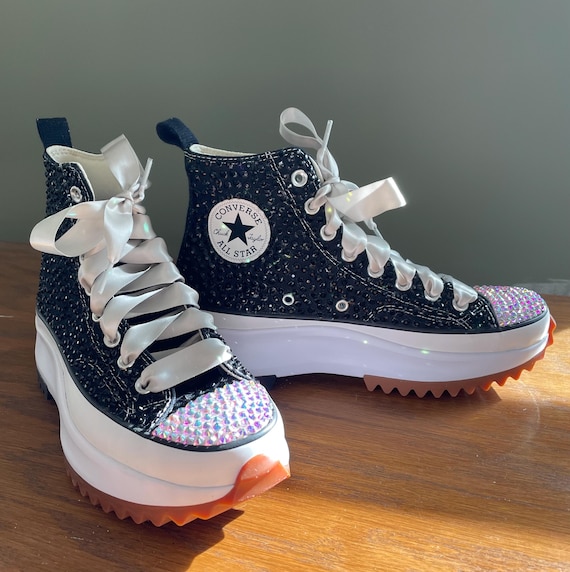 Converse High Top Completely Covered Crystal Bling! - Etsy