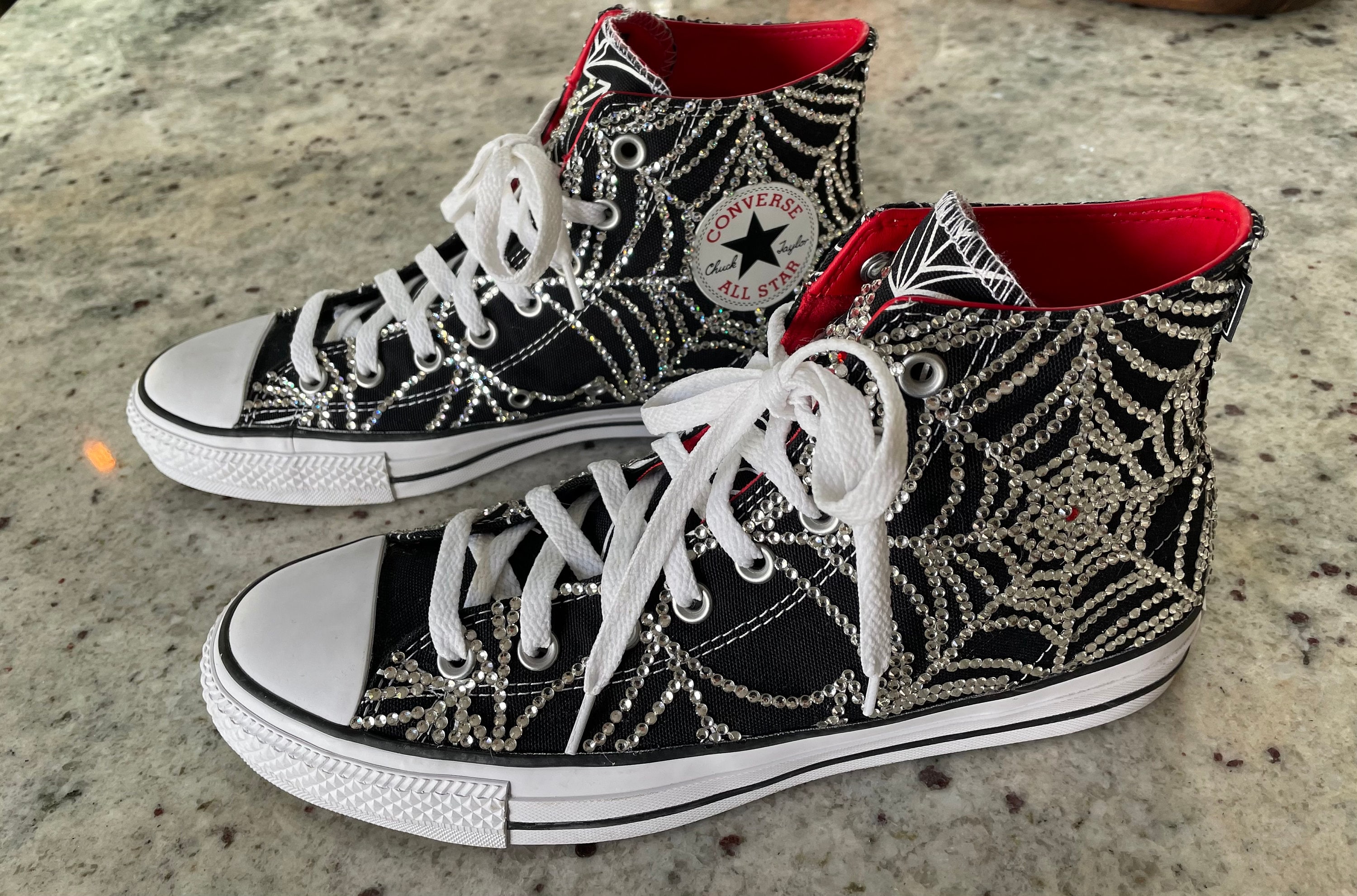 Converse Spiderweb Sneakers Etsy Canada