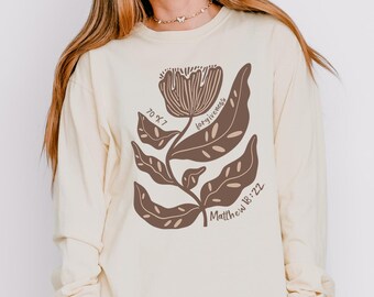 Boho christelijk shirt, 70 x 7, op geloof gebaseerd shirt, christelijk T-shirt, shirt bijbelvers, trendy christenen shirts, Jesus Apparel, Faith over Fear