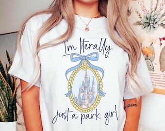 Disney Coquette Shirt, Disney Girl Trip, Disney Familie Shirt, Disney Coquette Shirt, ich bin buchstäblich nur ein Mädchen, Disney Urlaub Shirt