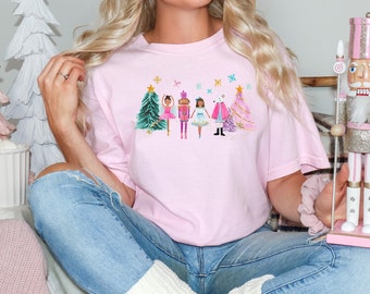 Nutcracker Shirt, Christmas Shirt, Sugar Plum Fairy Shirt, Christmas T-shirt, Holiday Shirt, Nutcracker Ballet, Ballet Xmas Tee