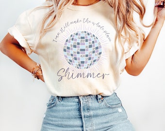 I Can Still Make the Whole Place Shimmer, Bejeweled Shirt, Comfort Colors®, Midnights Album Shirt, Gift for Her, Concert Shirt