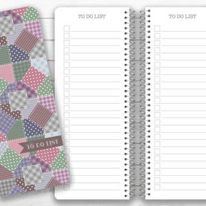 Checklist Notebook: Spiral Bound Planner - To Do List, Grocery, Shopping, Chores, Tasks - Customizable Journal image 7