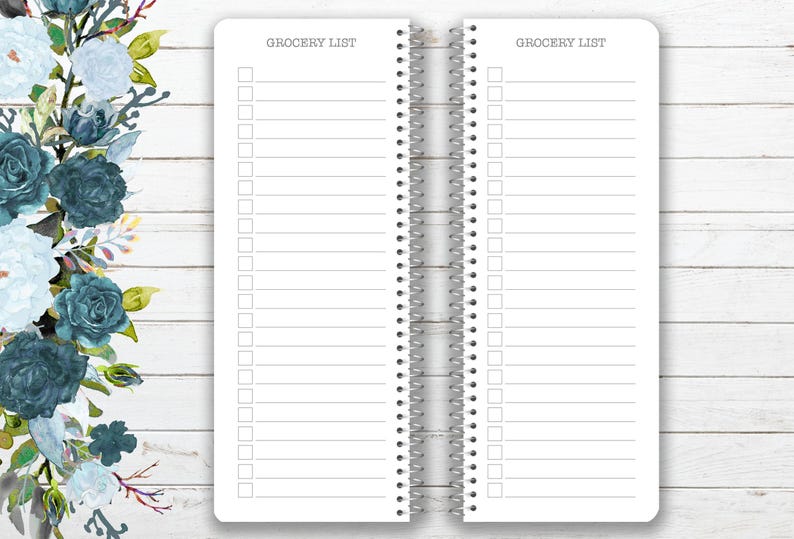 Checklist Notebook: Spiral Bound Planner - To Do List, Grocery, Shopping, Chores, Tasks - Customizable Journal image 3