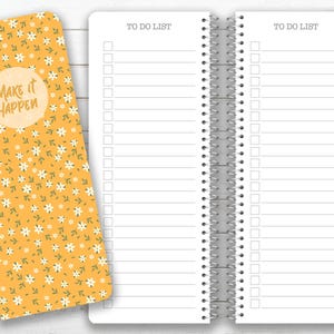 Checklist Notebook: Spiral Bound Planner - To Do List, Grocery, Shopping, Chores, Tasks - Customizable Journal image 12