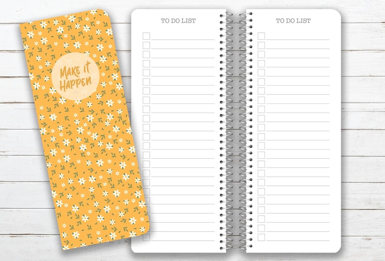Checklist Notebook: Spiral Bound Planner - To Do List, Grocery, Shopping, Chores, Tasks - Customizable Journal image 12