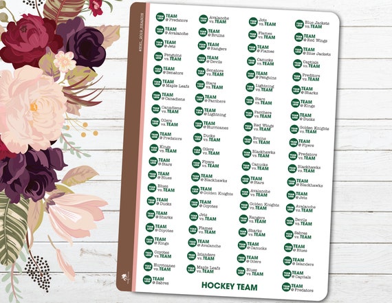 Buffalo Sabres Planner Stickers Perfect for all Planners like Erin Condren