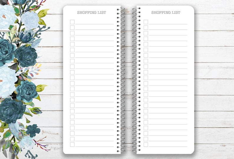 Checklist Notebook: Spiral Bound Planner - To Do List, Grocery, Shopping, Chores, Tasks - Customizable Journal image 4