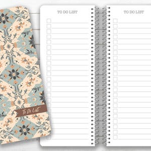 Checklist Notebook: Spiral Bound Planner - To Do List, Grocery, Shopping, Chores, Tasks - Customizable Journal image 11