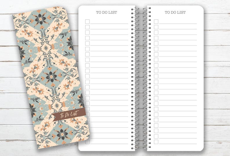 Checklist Notebook: Spiral Bound Planner - To Do List, Grocery, Shopping, Chores, Tasks - Customizable Journal image 11