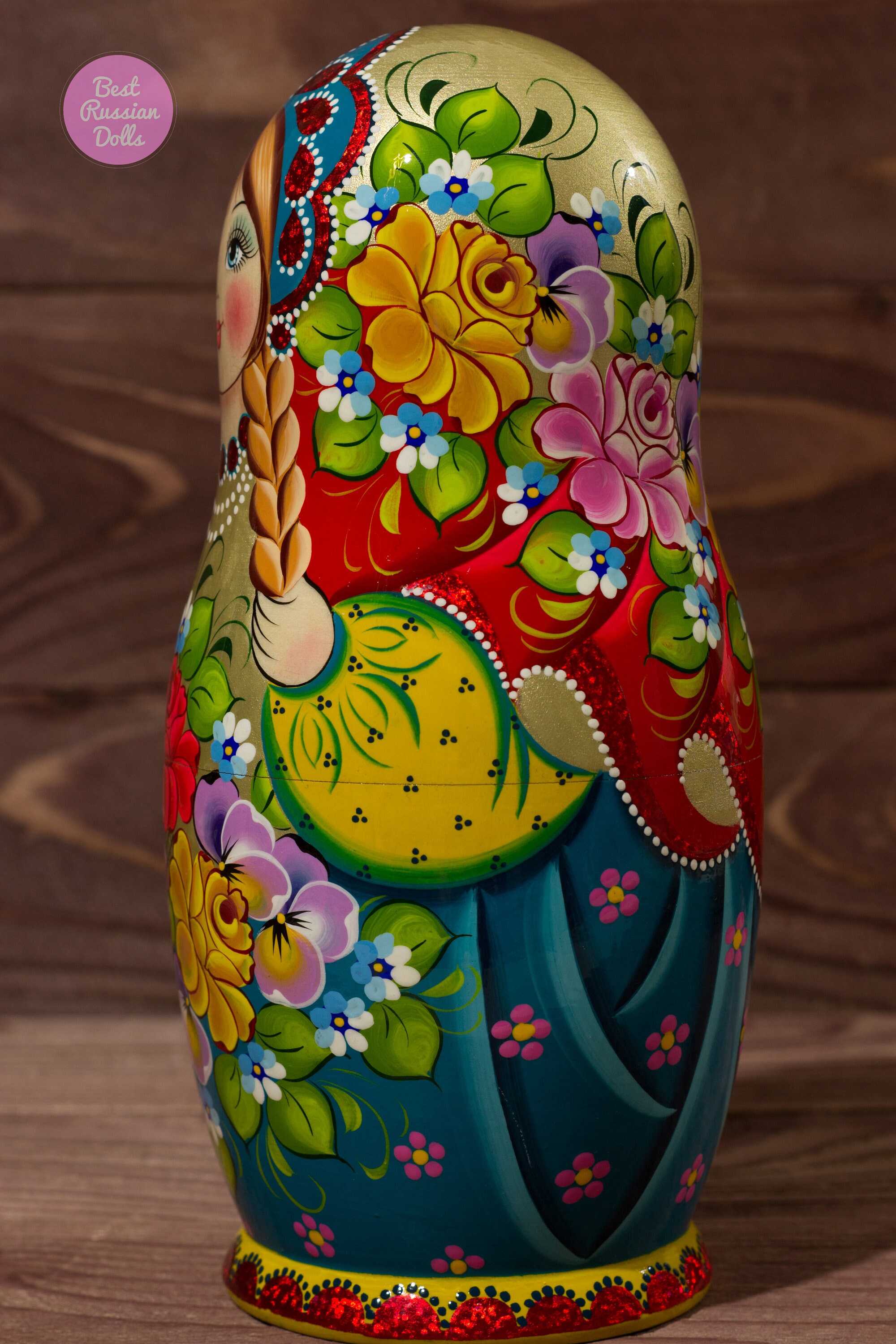 Russian matryoshka Birthday gift idea Babushka Gift for Etsy