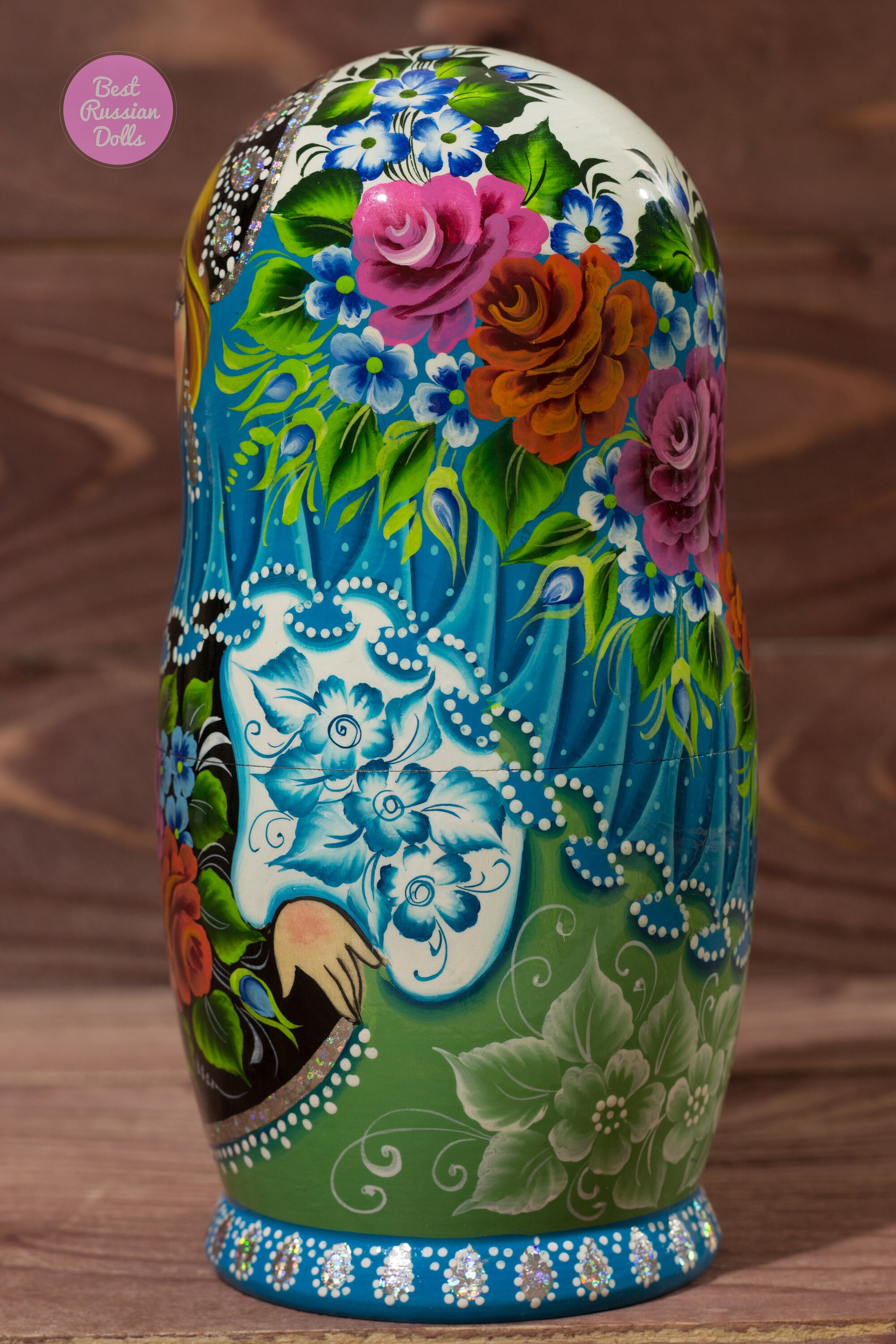 Russian doll Gift idea for wife Handmade nesting dolls Gift Etsy