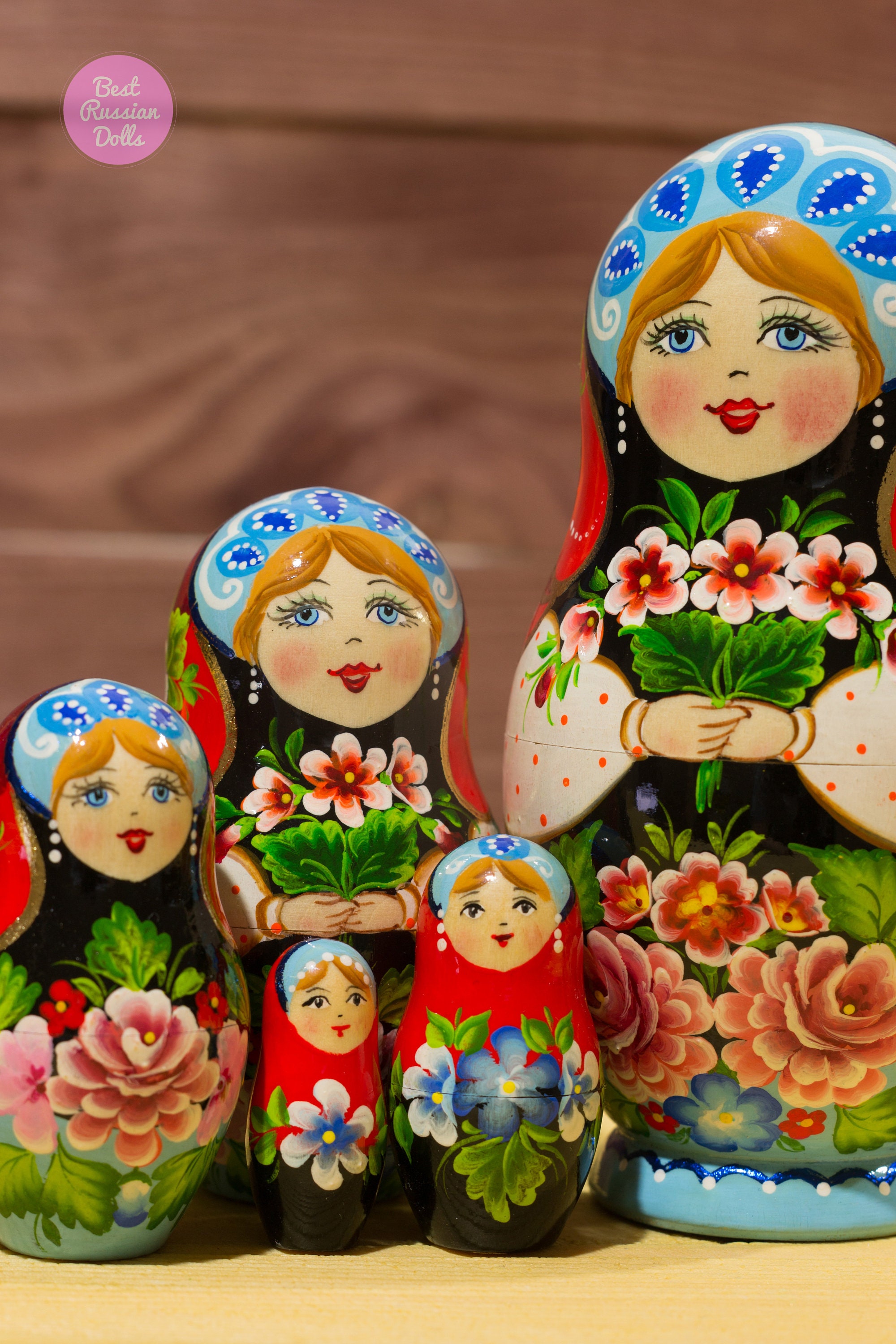 Russian nesting doll Gift for woman Matryoshka Gift idea Etsy