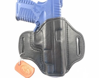 Springfield XDS 4.0 (zero cant) - Handcrafted Leather Pistol Holster