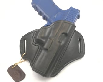 Glock 17 / 22 / 31 / 37 - Handcrafted Leather Pistol Holster