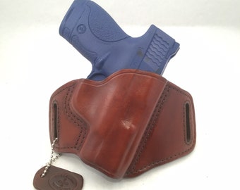 S & W Shield 9MM/.40 - Handcrafted Leather Pistol Holster