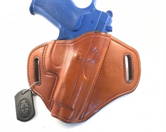 CZ 75 Compact - Handcrafted Leather Pistol Holster