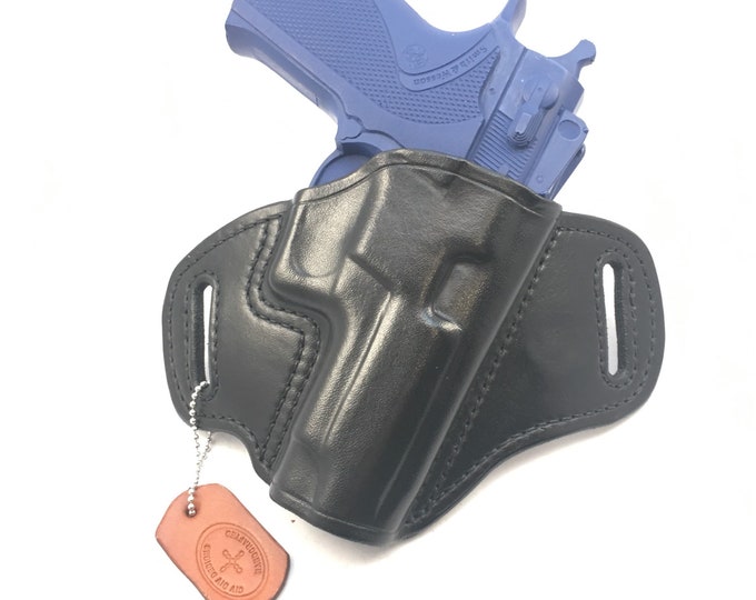 S & W 5906/5946 - Handcrafted Leather Pistol Holster