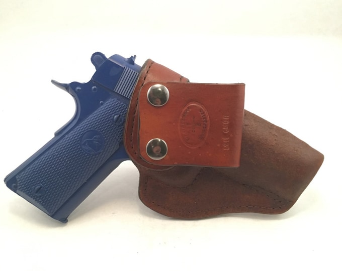 1911 Commander IWB - Handcrafted Leather Pistol Holster