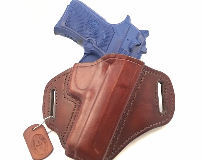 Beretta 92FS Compact - Handcrafted Leather Pistol Holster