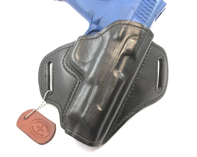 S & W MP 45 4.6 inch barrel - Handcrafted Leather Pistol Holster