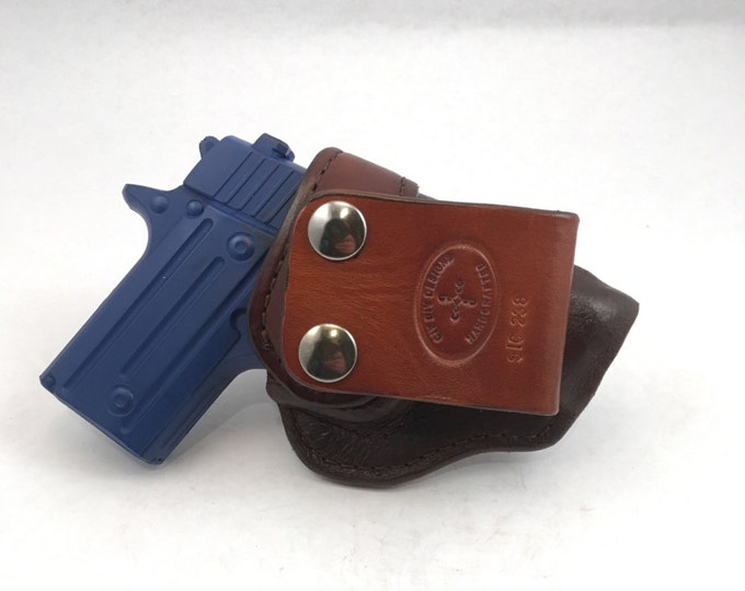 SIG p238 IWB - Handcrafted Leather Pistol Holster