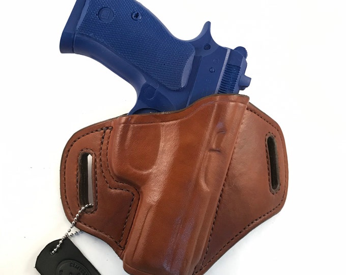 CZ 75 P-01 - Handcrafted Leather Pistol Holster