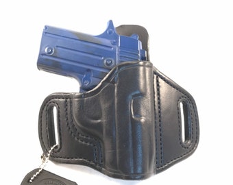 SIG p238 (zero Cant) * Ready to Ship * - Handcrafted Leather Pistol Holster