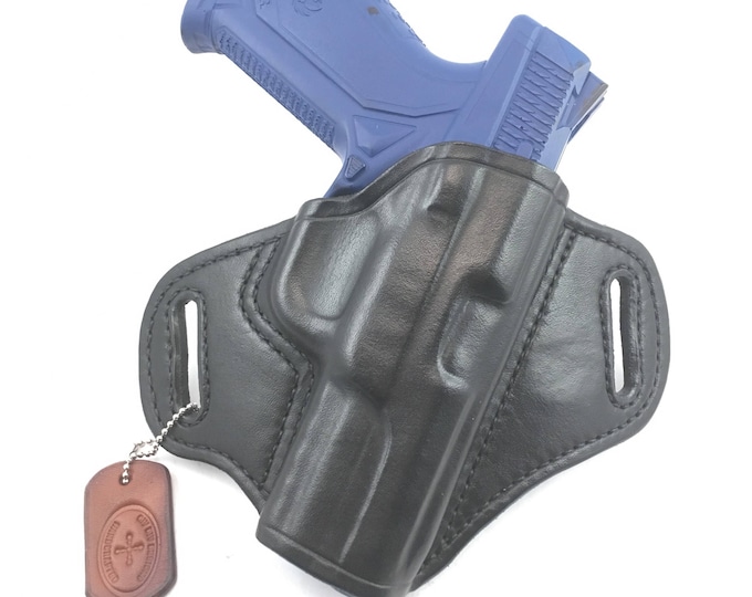 Ruger American 9mm Duty - Handcrafted Leather Pistol Holster