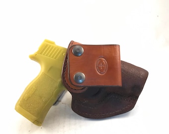 SIG 365 XL IWB - Handcrafted Leather Pistol Holster