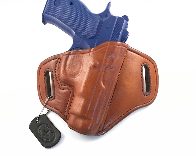 CZ 75 D Compact PCR - Handcrafted Leather Pistol Holster
