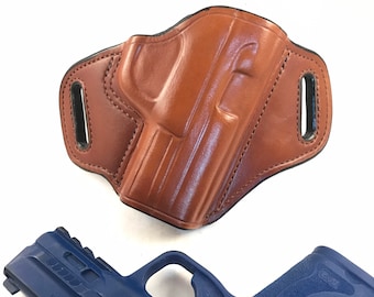 S & W MP 2.0 9mm Compact - Handcrafted Leather Pistol Holster